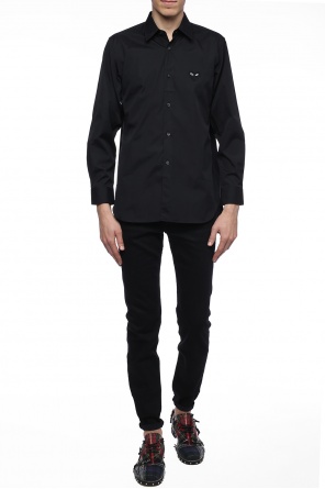 Logo-appliqued classic shirt, zdjęcie 2 Logo-appliqued classic shirt od Comme des Garcons Play